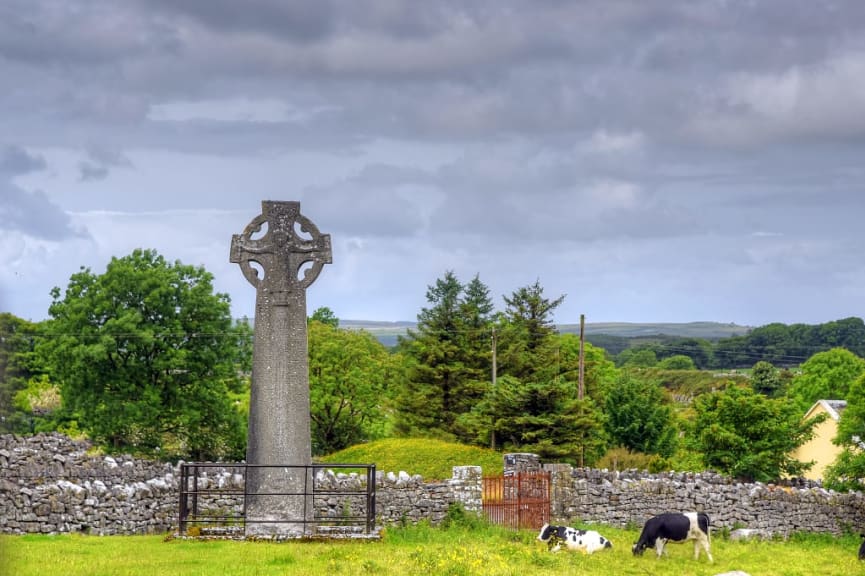 Celtic Cross, Kilfenor Village, County Clare, Ireland