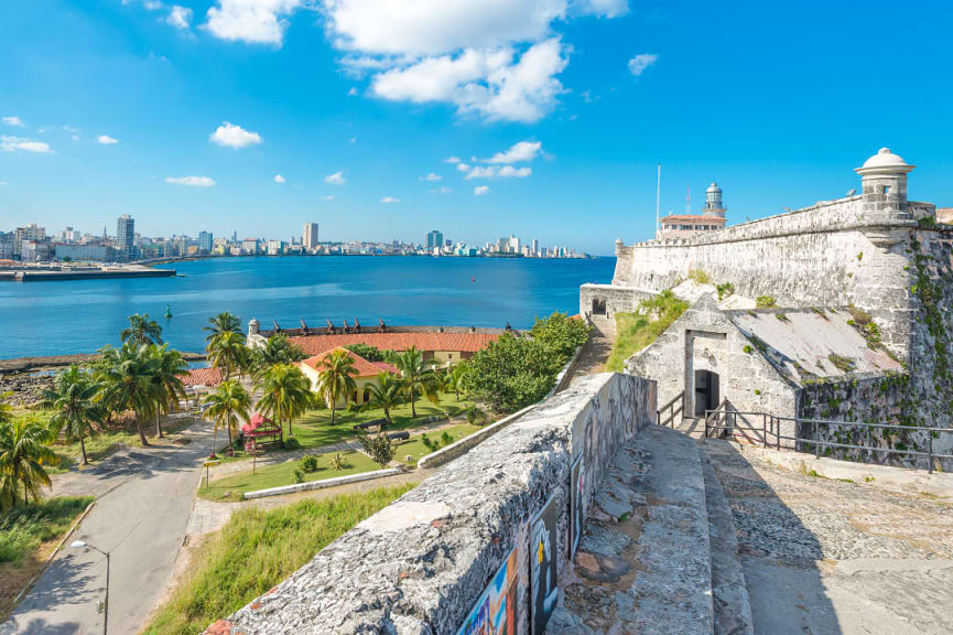 El Morro Fortress in Havana, Cuba.