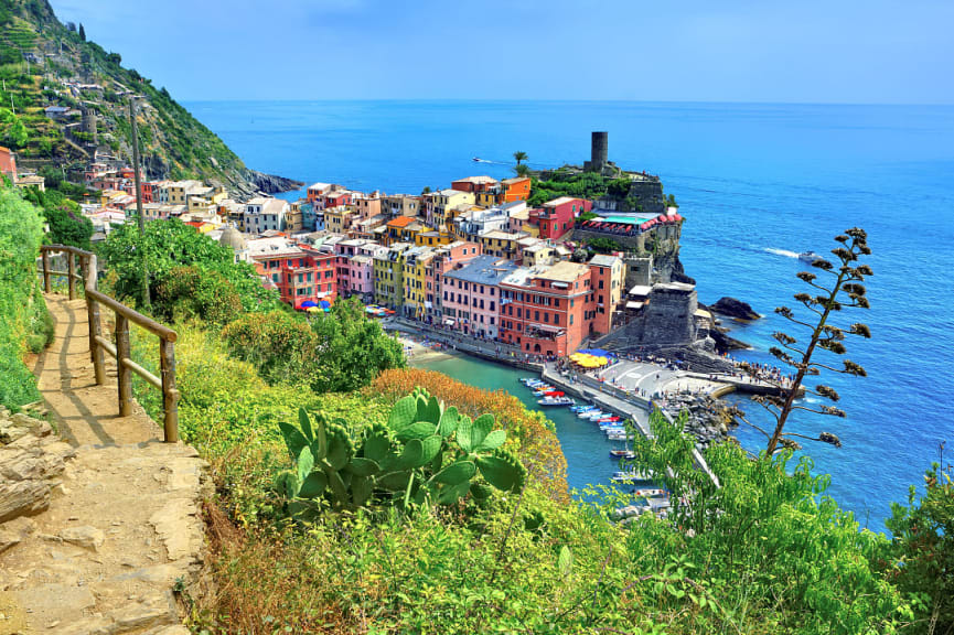 Vernazza on Cinque Terre, Italy