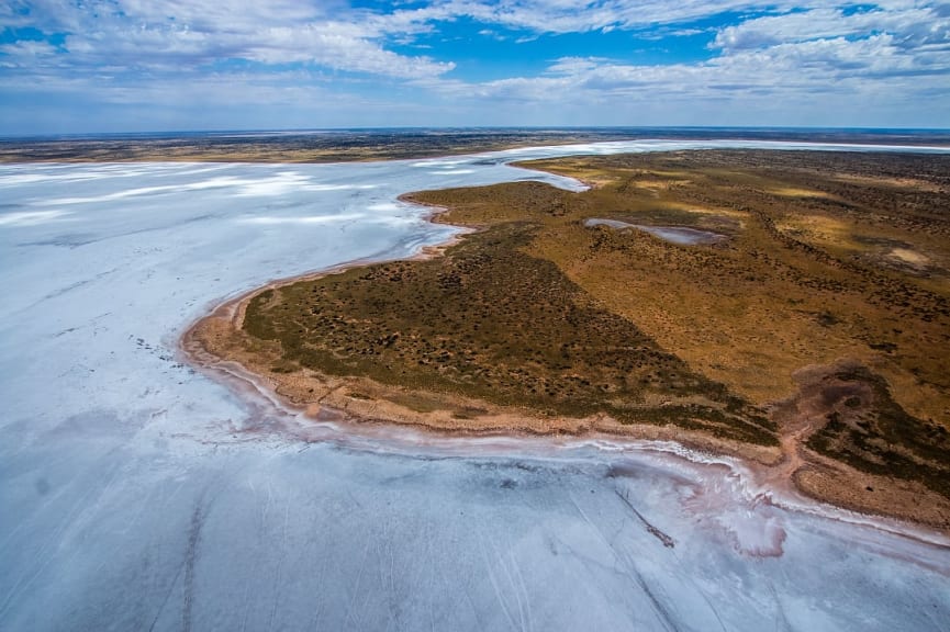 Lake Mackay, near the Kiwirrkurra Community in the Gibson Desert of Western Australia