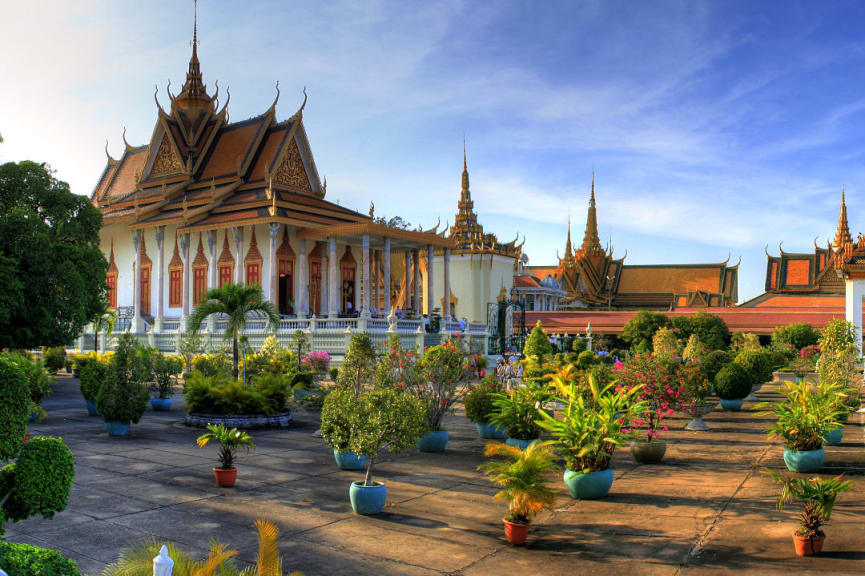 Silver Pagoda in Phnom Penh, Cambodia