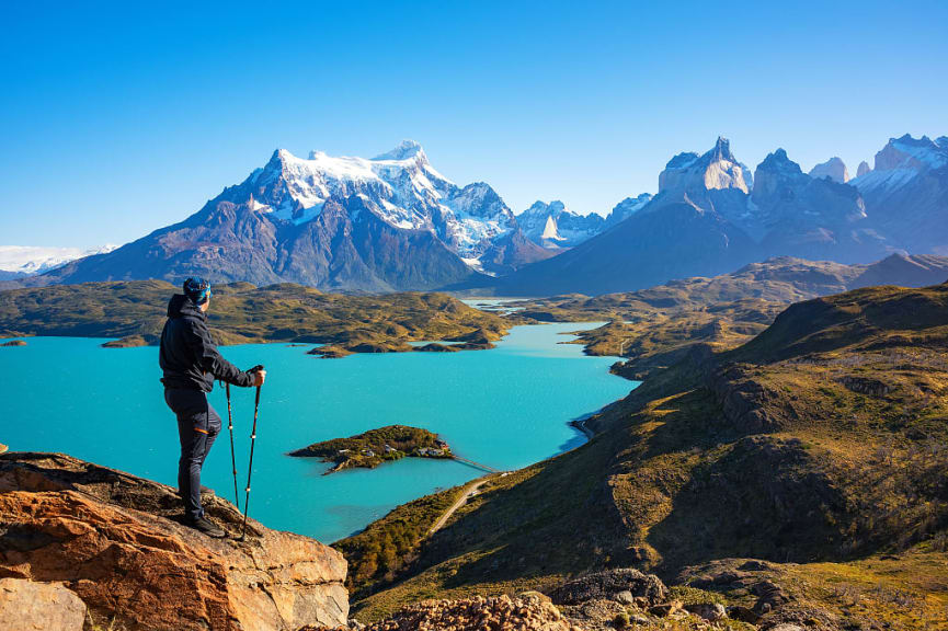 Hiking Torres del Paine National Park in Chile's Patagonia region