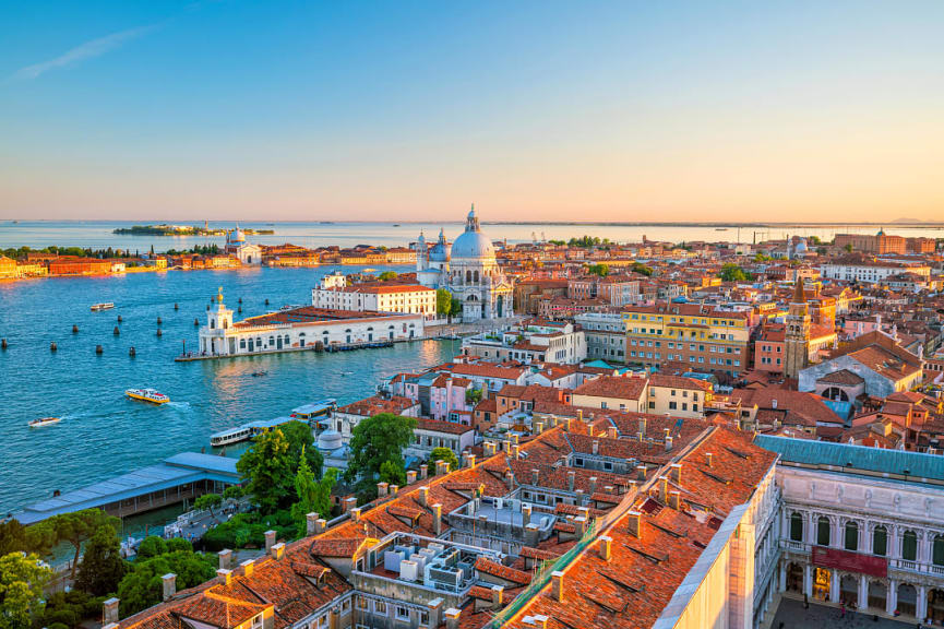 Venice at sunset