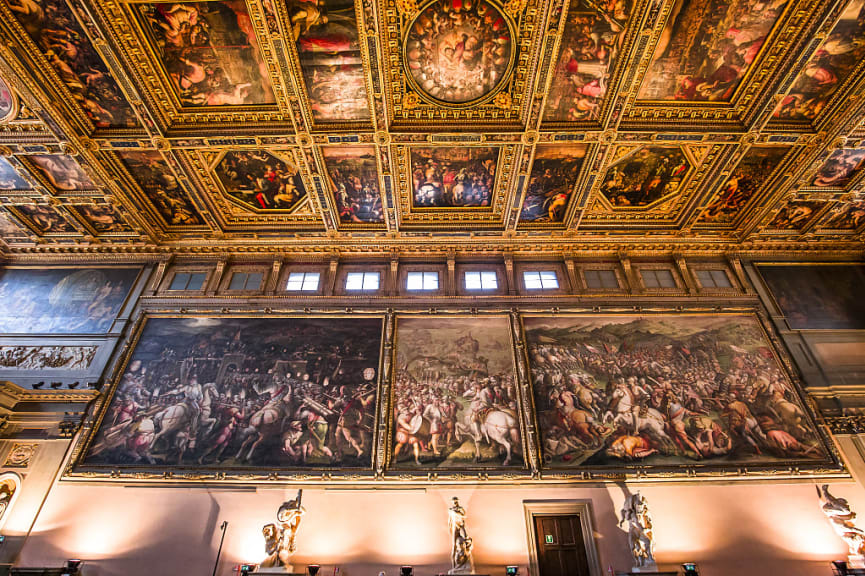 Palazzo Vecchio in Florence, Italy