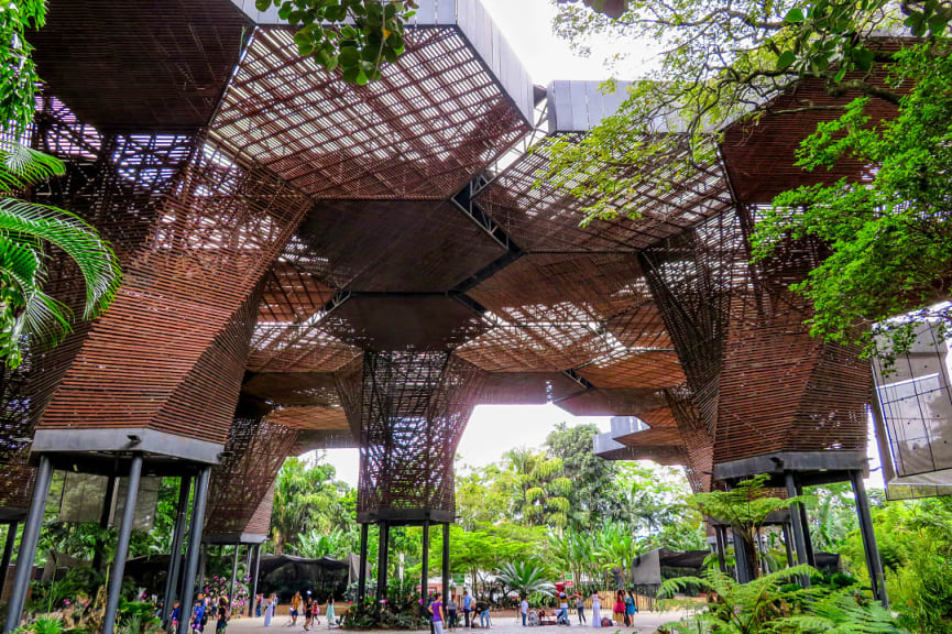  Joaquin Antonio Uribe Botanical Gardens in Medellin, Colombia. 