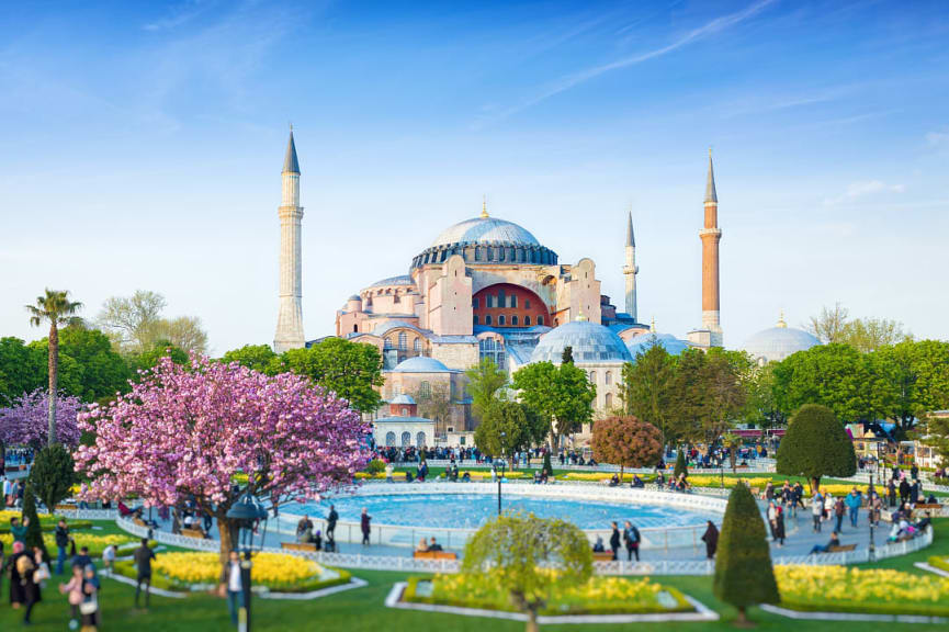 Hagia Sophia in Istanbul, Turkey