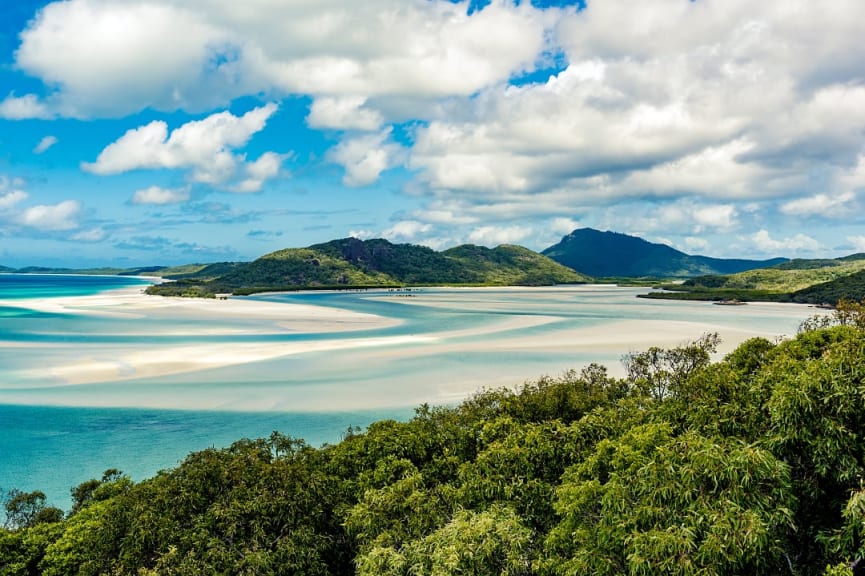 Whitsunday Islands in Queensland, Australia