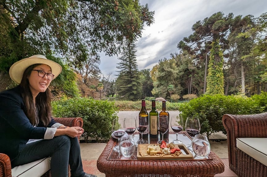 Private wine tasting at Viña Santa Rita in Maipo Valley, Chile