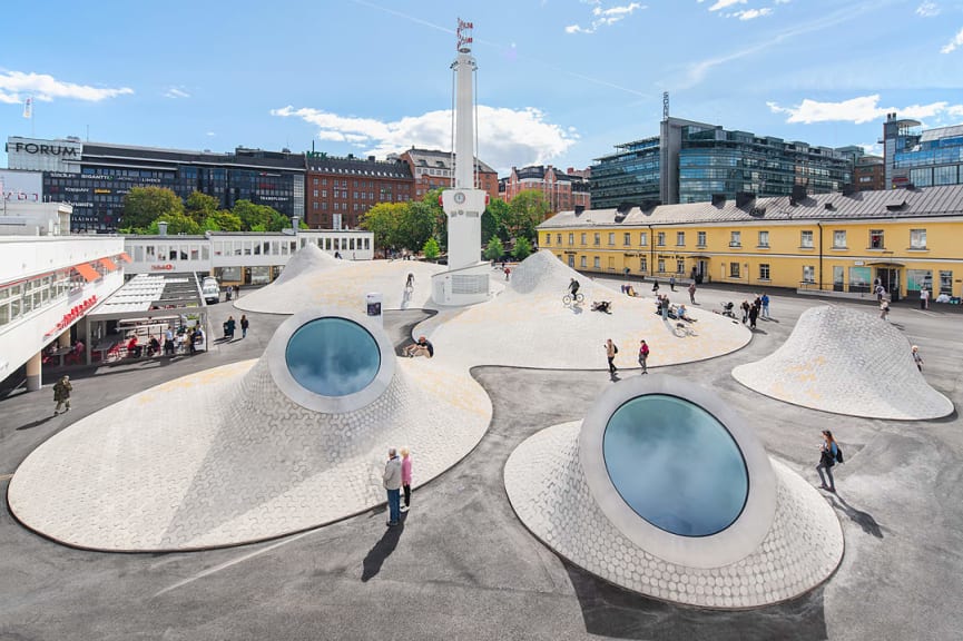 Amos Rex Museum in Helsinki, Finland