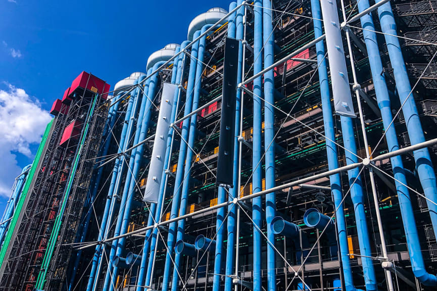 Centre Pompidou in Paris, France