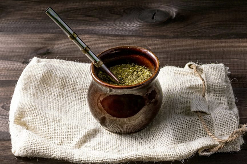 Yerba mate tea