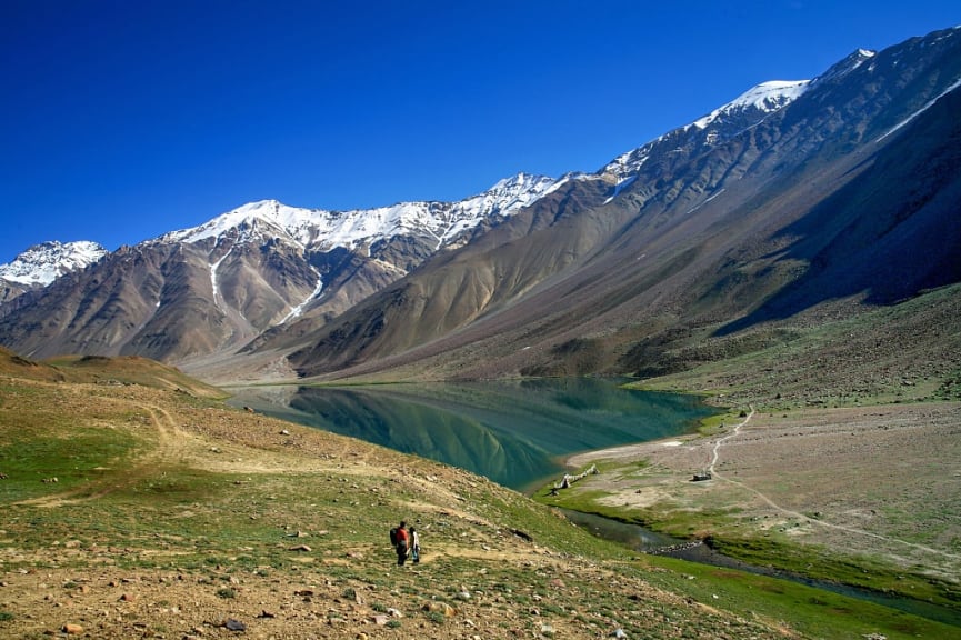 Trekking to Chandratal Lake in India