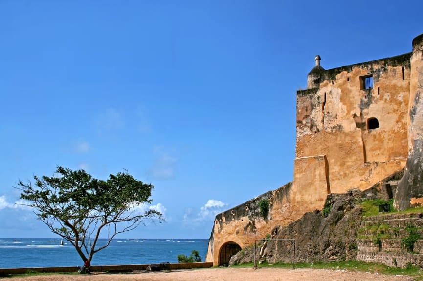 Ancient Fortress - Fort Jesus, Mombasa, Kenya