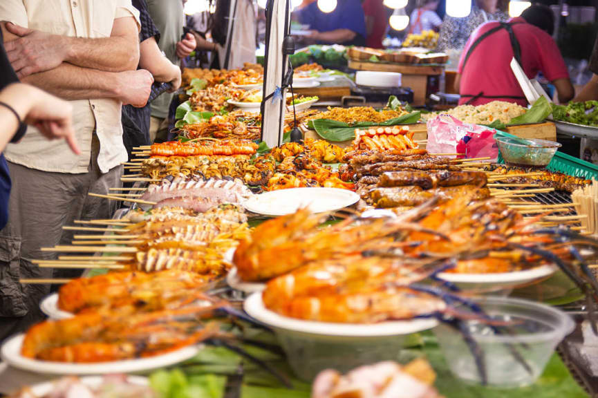 Street food in Bangkok, Thailand