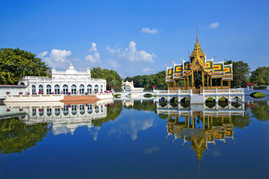 Bang Pa In Royal Palace in Thailand