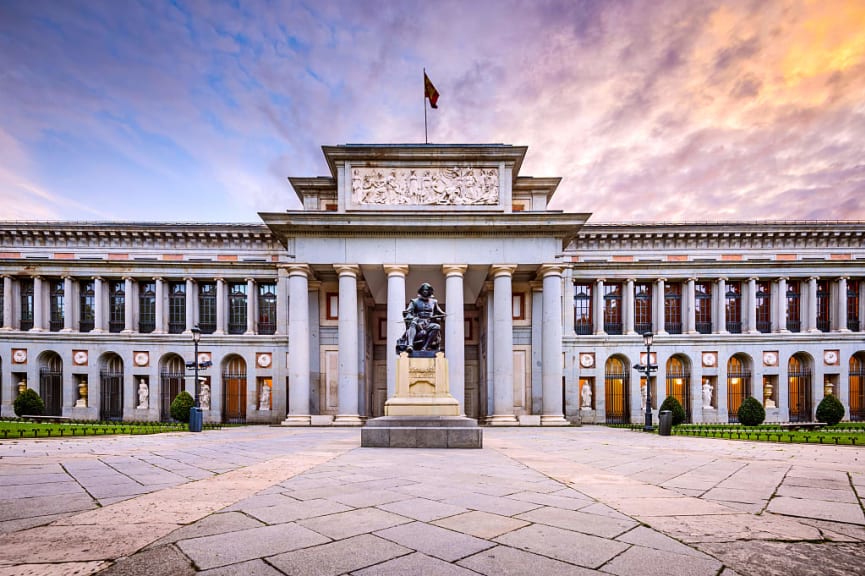 Prado Museum in Madrid, Spain