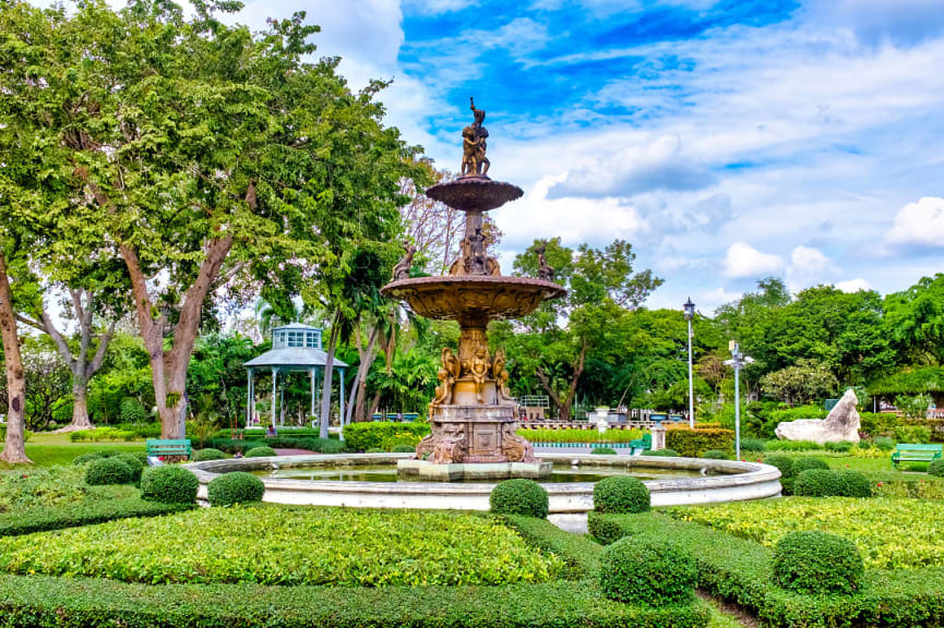 Saranrom Park in Rattanakosin, Bangkok