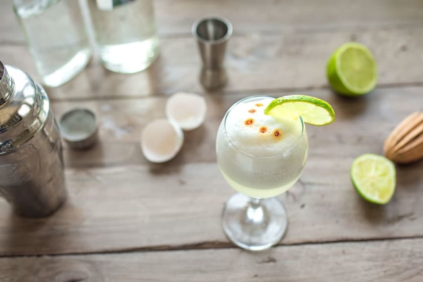 Peruvian cocktail, pisco sour