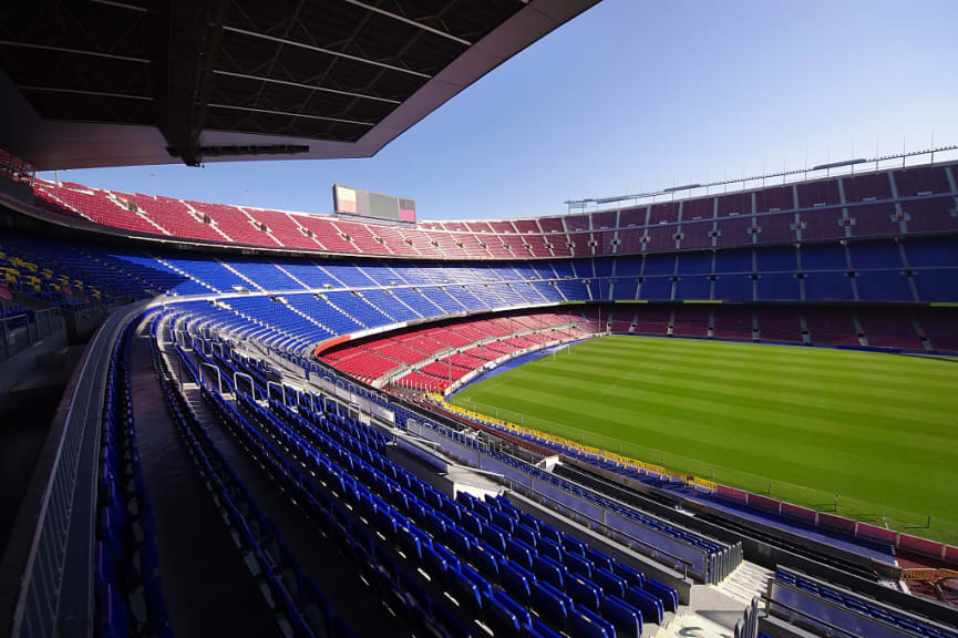 Camo Nou stadium, home to FC Barcelona