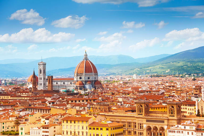 The Cathedral of Santa Maria del Fiore in Florence, Italy