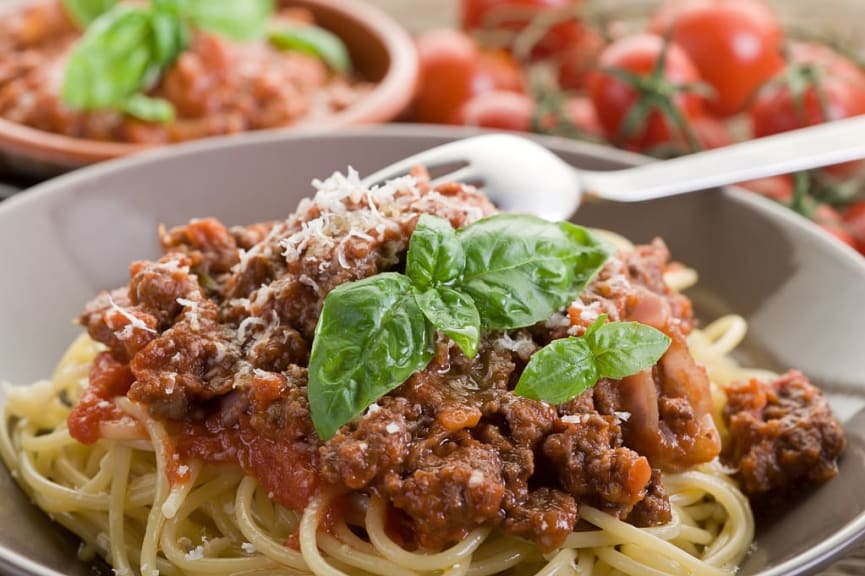 Spaghetti bolognese