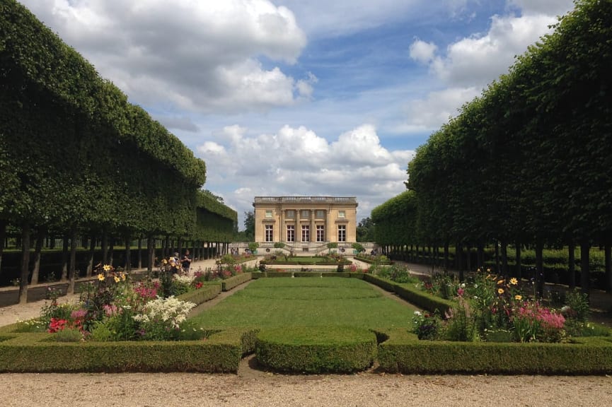 The Queen's Hamlet at the Palace of Versailles in France