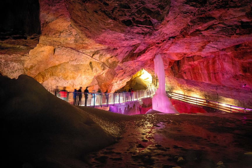 Dachstein Cave in the Austrian Alps