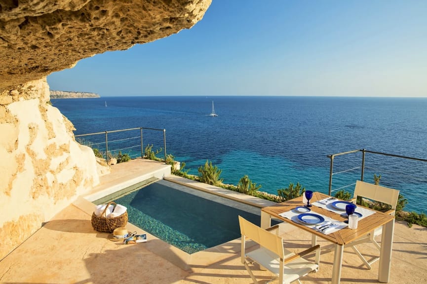 Mallorca, Spain. Photo courtesy of: Cap Rocat Hotel.