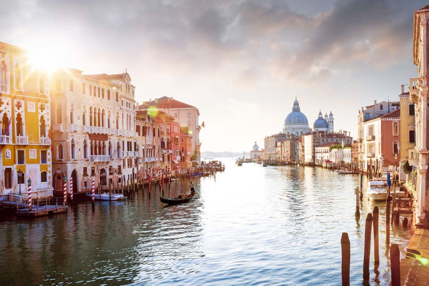 Grand Canal in Venice, Italy