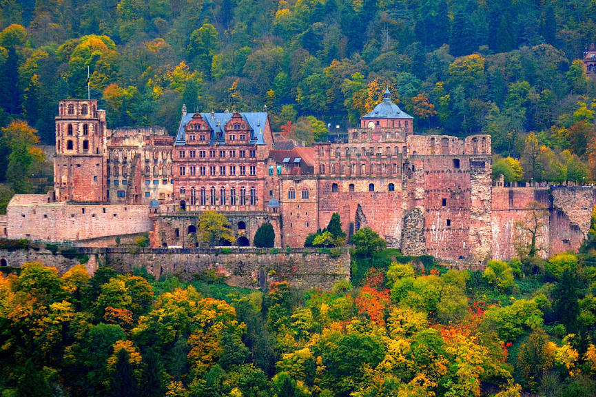 Ruins of Heidelberg Castle