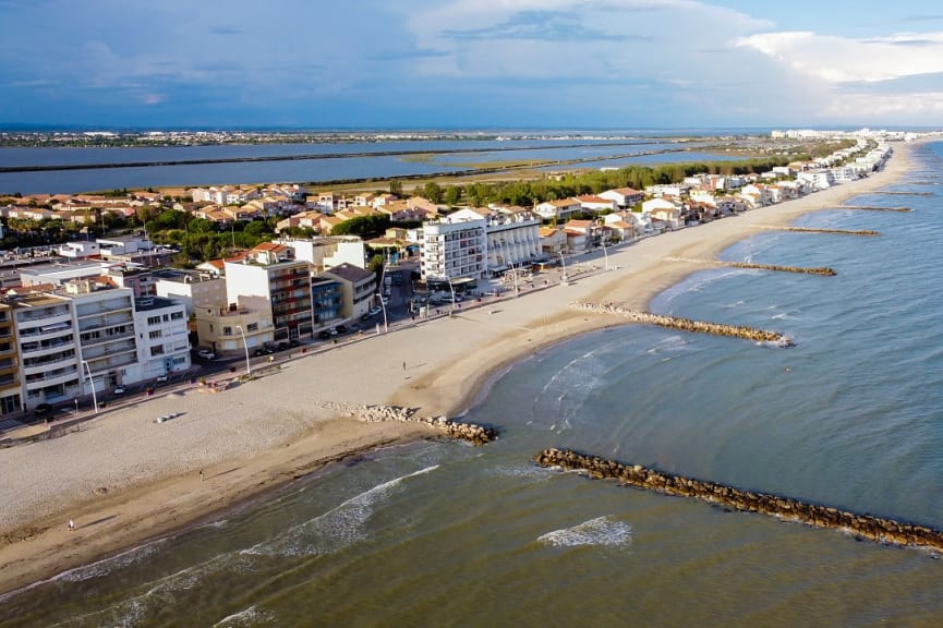 Palavas-les-Flots in Montpellier, France