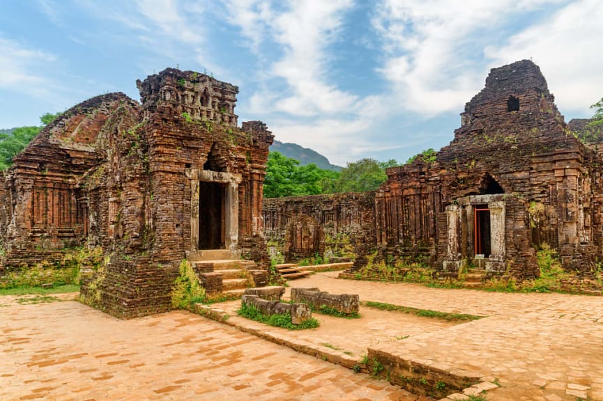 Temples of My Son sanctuary in Da Nang, Vietnam