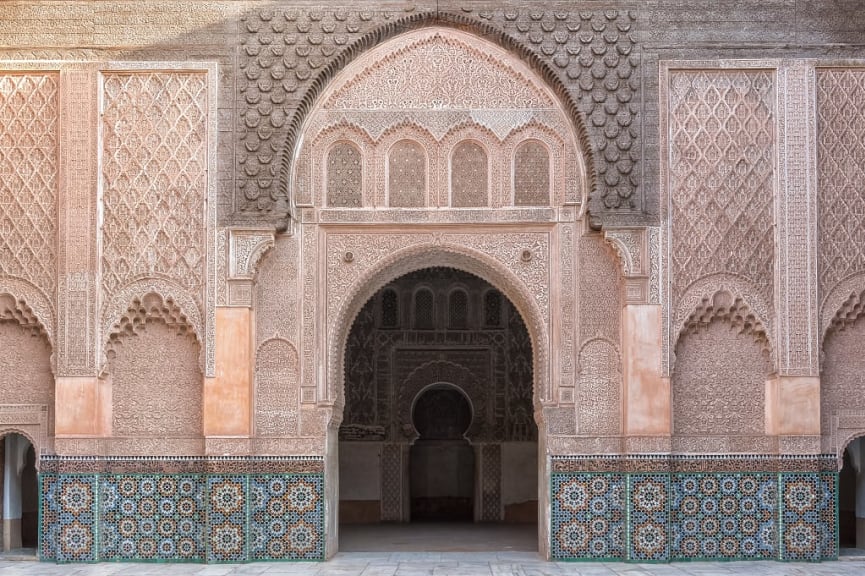 Medieval School for the Study of the Koran - Ben Yusef Madrasah