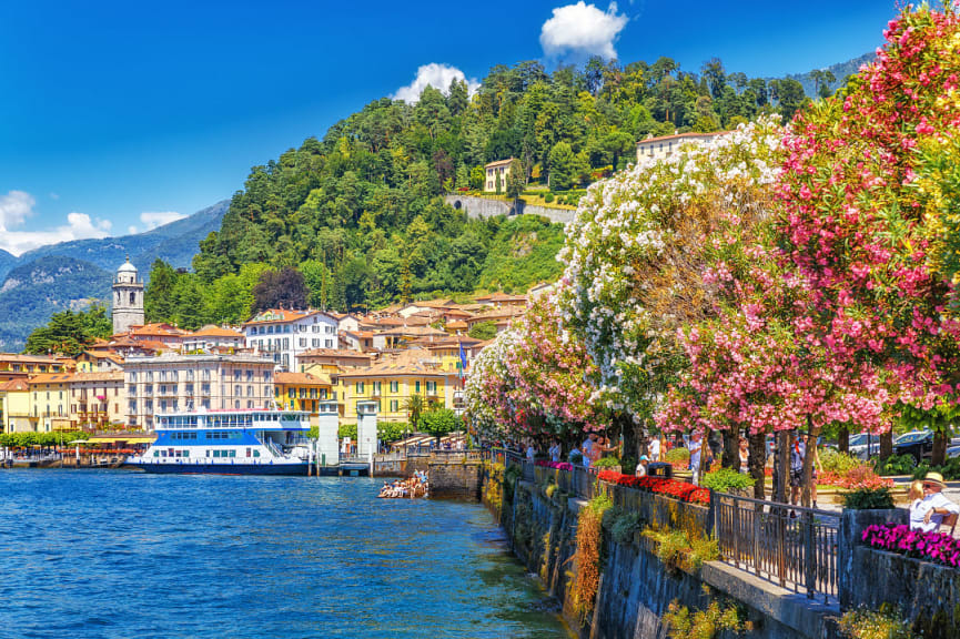 Lake Como in Italy