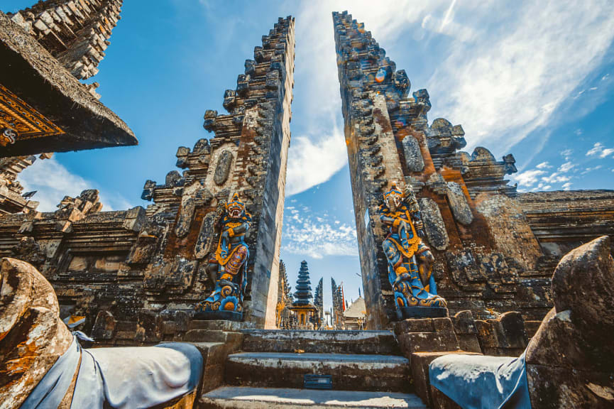 Ulun Danu Batur temple in Bali