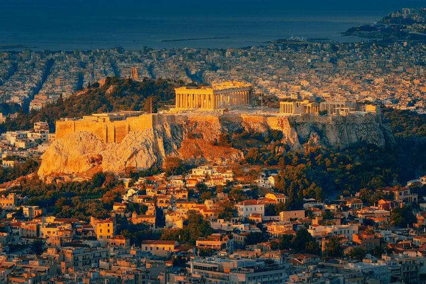 Acropolis in Athens, Greece