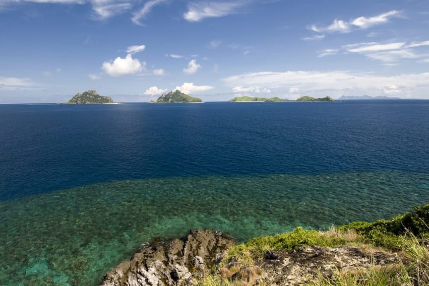 Mamanuca Islands in Fiji.