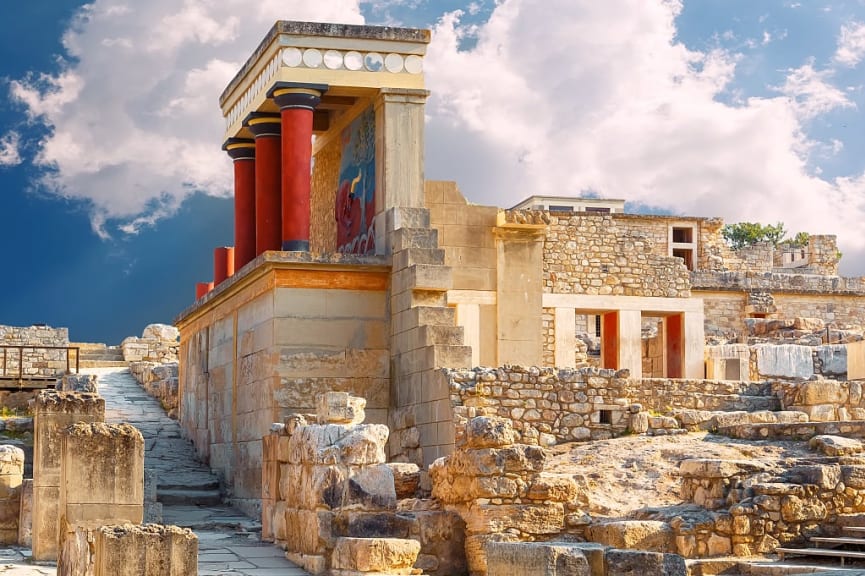 Palace of Knossos, Crete, Greece