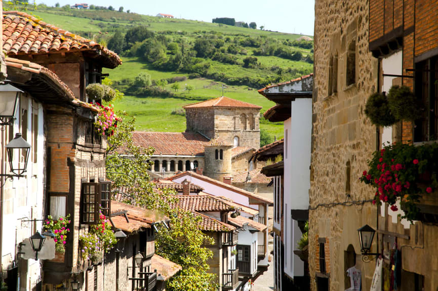 Santillana del Mar in Cantabria, Spain