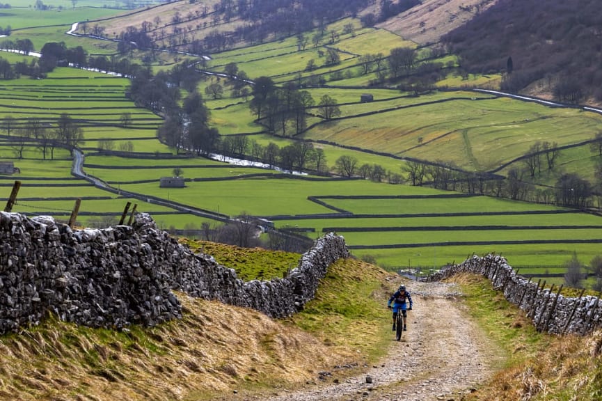 Biking in Yorkshire, England