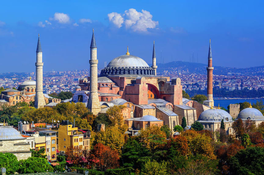 Hagia Sophia in Istanbul, Turkey