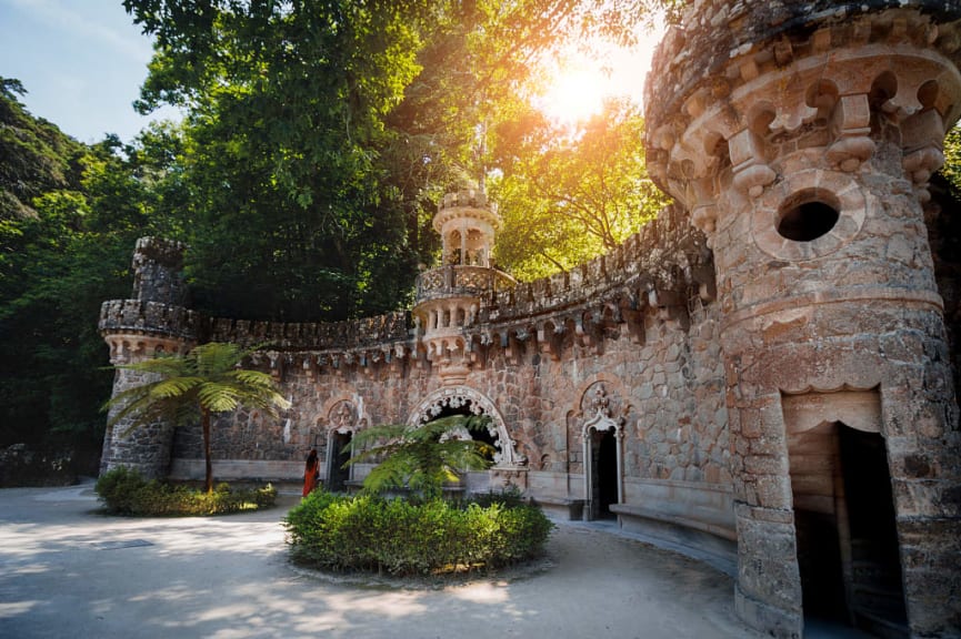 Quinta da Regaleira in Sintra, Portugal