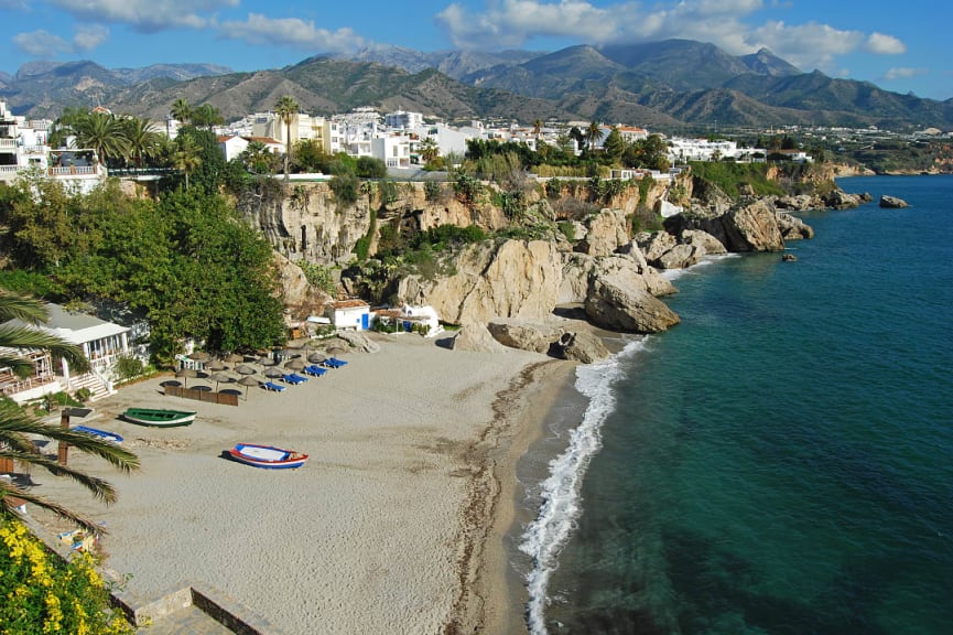 Nerja in Costa del Sol, Spain