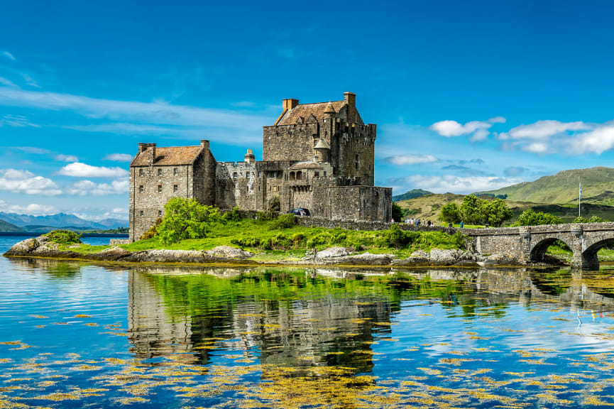 Eilean Donan Castle in Scotland