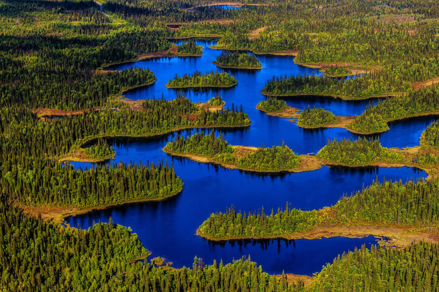 Islets in Rogen, Sweden