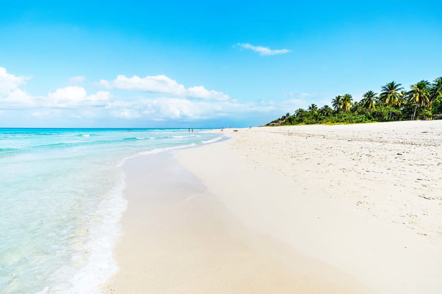 Varadero Beach in Cuba