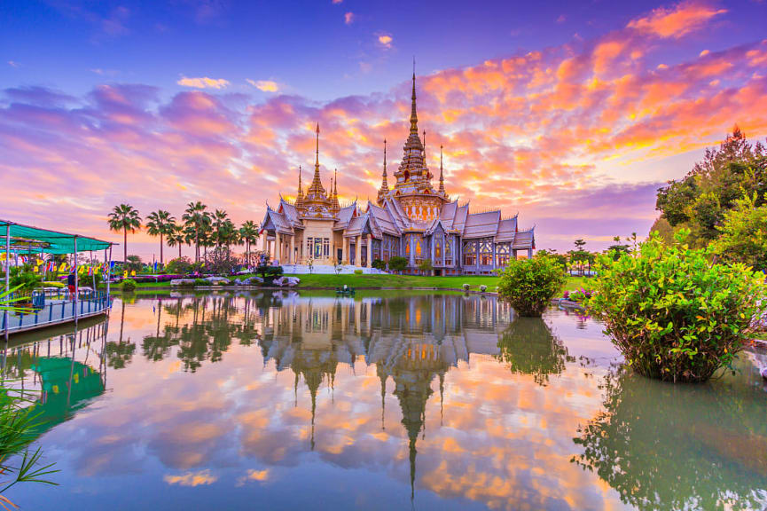 Non Kum Temple in Nakhon Ratchasima, Thailand