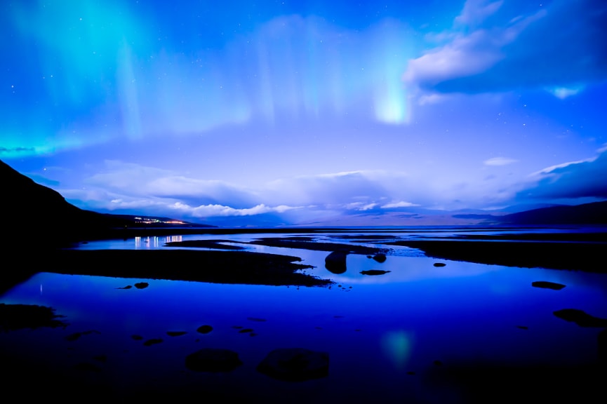 Northern lights in Abisko National Park in Sweden 