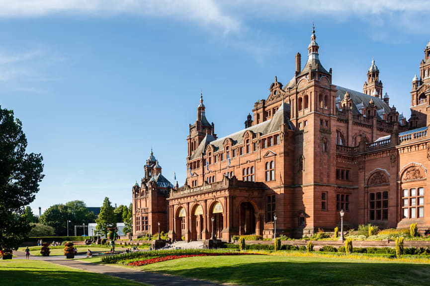 Kelvingrove Museum in Glasgow, Scotland