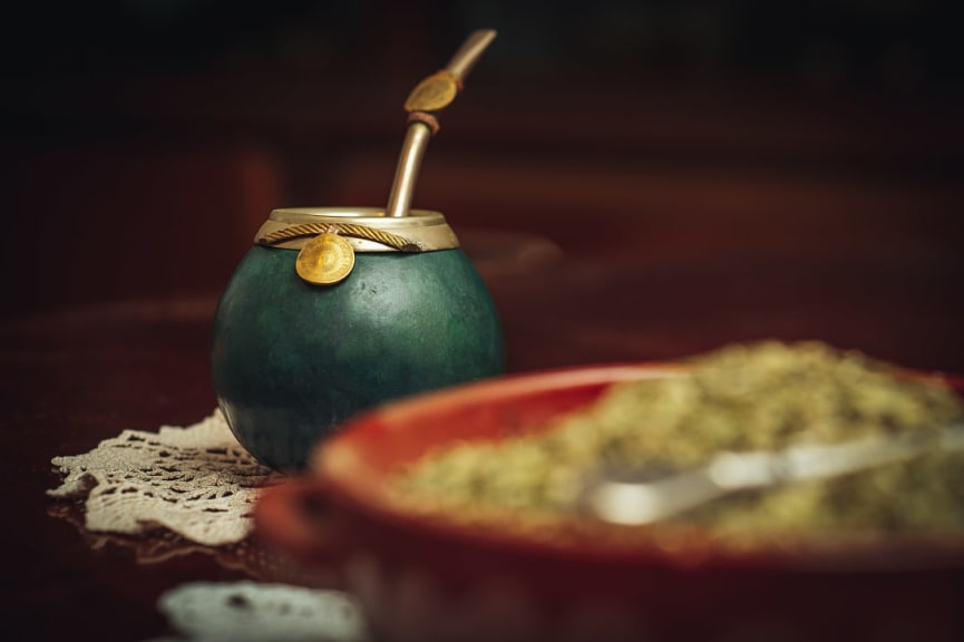 Yerba mate, traditional tea from Argentina